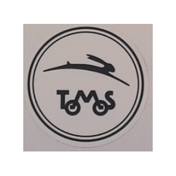 NALEPKA (ZNAČKA TOMOS) Bela